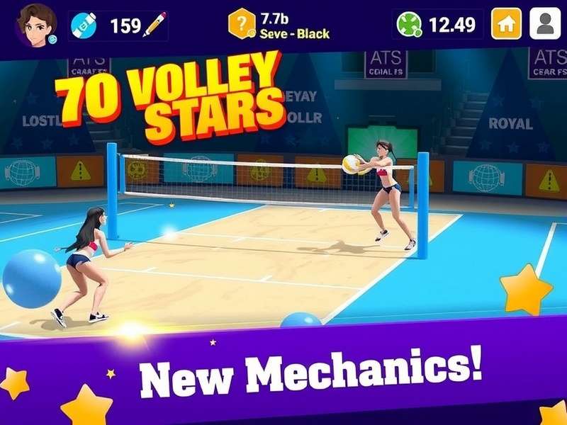 Volley Royals Stars Gameplay Screenshot